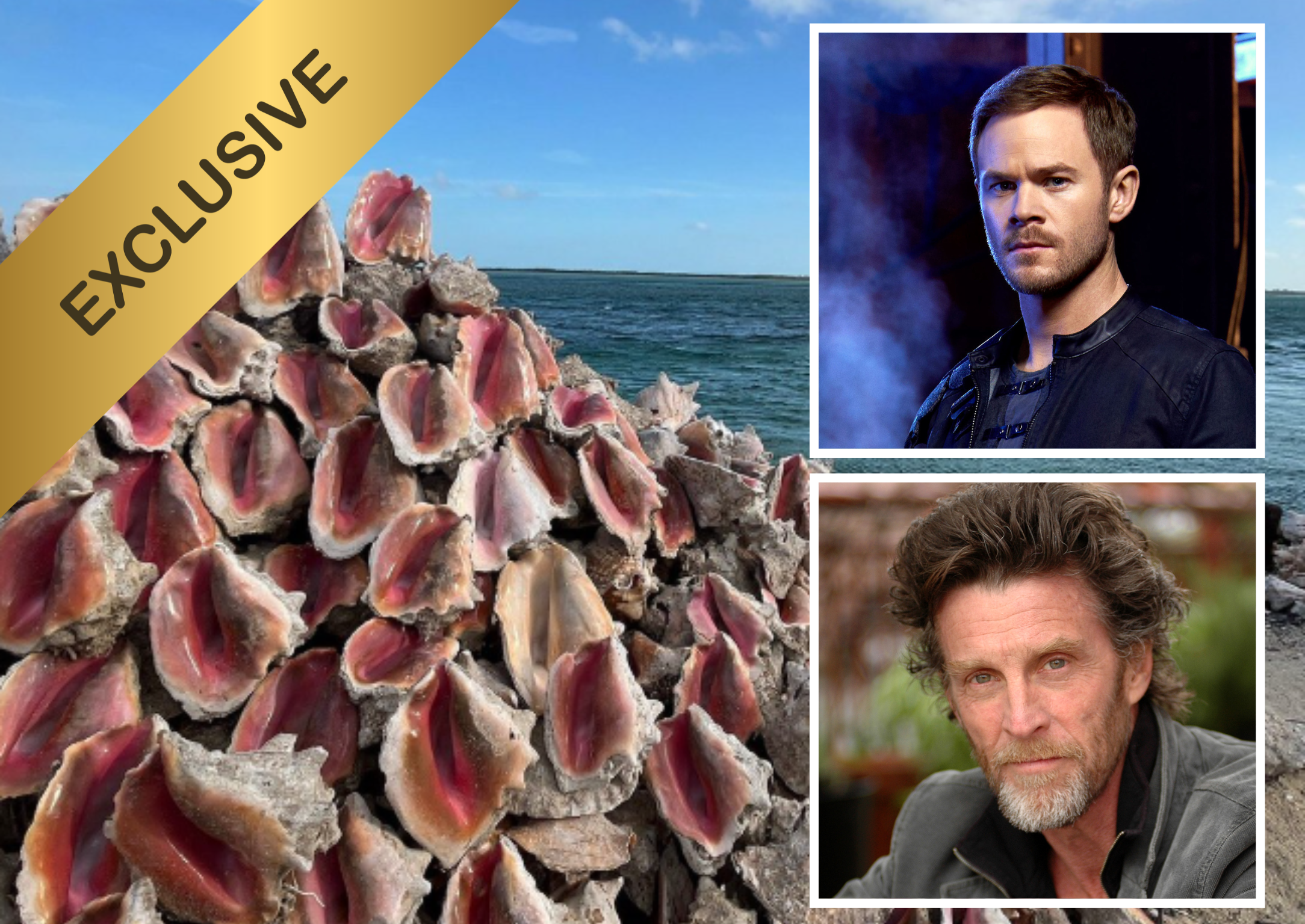 Conch Tasting With Local Biminite Chef With Aaron Ashmore and John Glover!