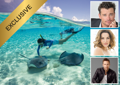 Visit Stingray City With Tom Welling, Michael Rosenbaum, and Erica Durance!