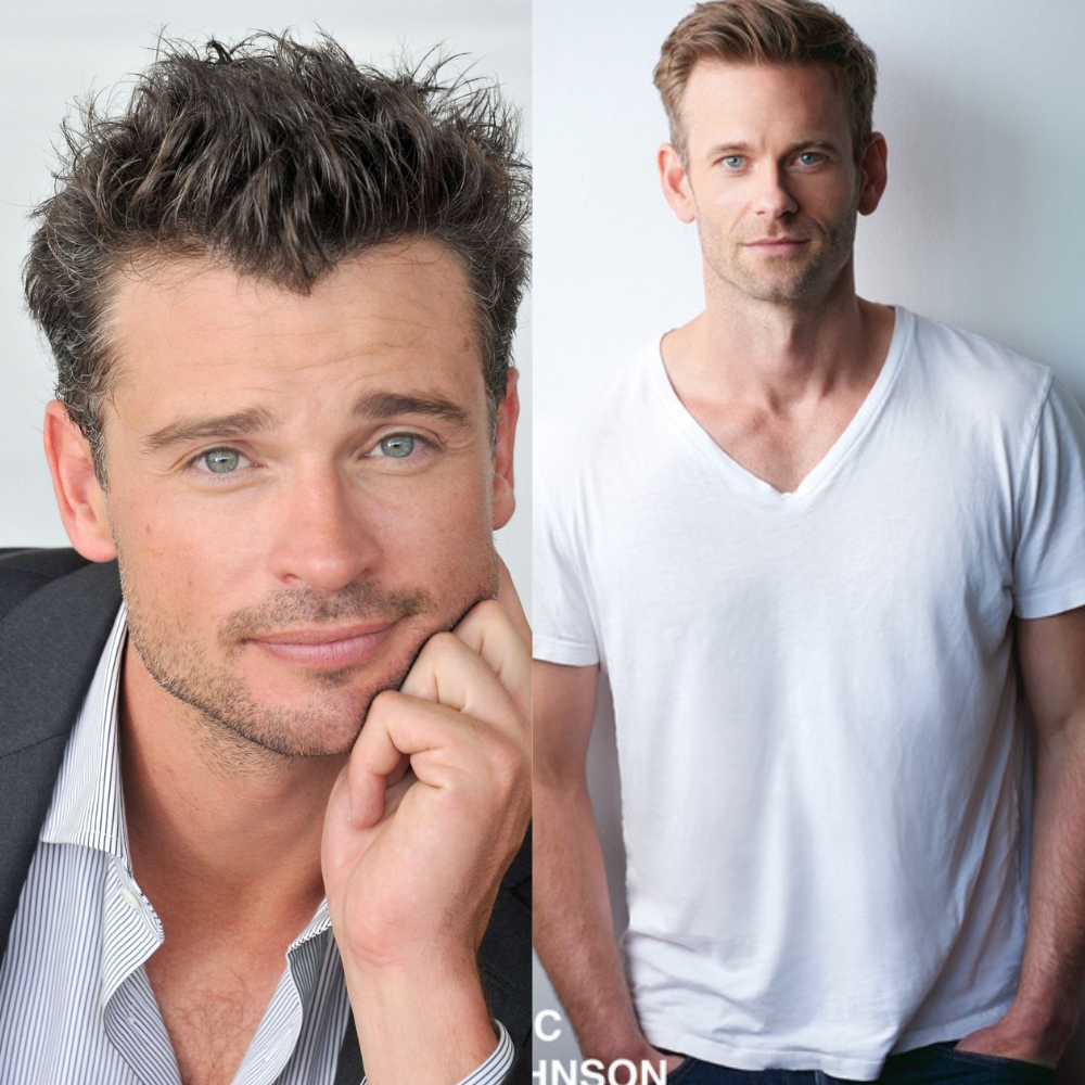 Tom Welling and Eric Johnson