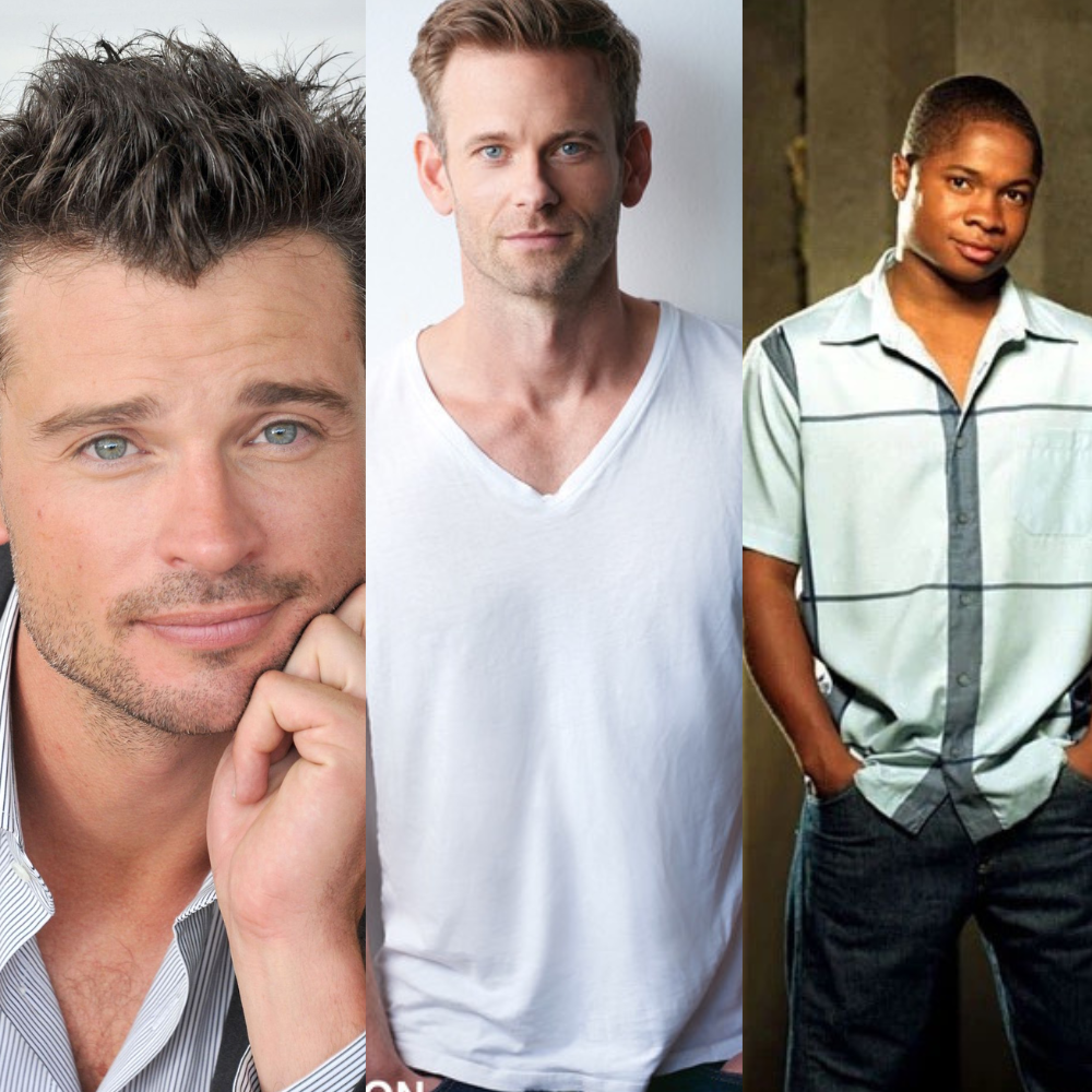 Tom Welling, Eric Johnson, & Sam Jones III Photo Op